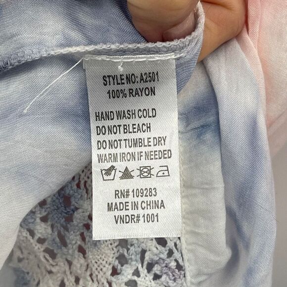 Surf Gypsy Tie Dye Pensant Shirt - Picture 6 of 7